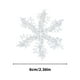 thumbnail image 1 of Guirnaldas de copos de nieve navideños | Juego de 3 colgantes de copos de nieve para árbol de Navidad y decoración navideña de interior y exterior, 1 of 7