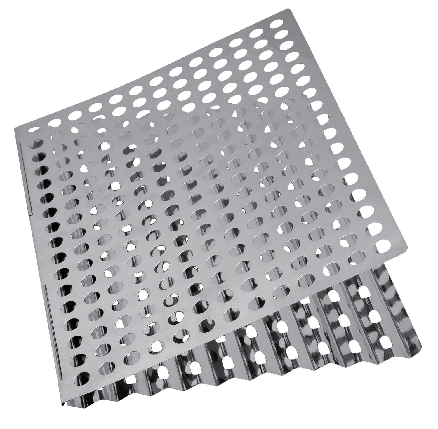 EXPERT GRILL STAINLESS STEEL DUAL-SIDED GRILL SHEET, STAINLESS STEEL DUAL-SIDED GRILL SHEET