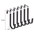 thumbnail image 5 of Vnanda Door Hooks for Extra Storage 10 Pcs Sturdy Metal Door Hanger Hooks Easy to Use Space-saving Solutions for Extra Storage Versatile Over Door Hooks, 5 of 8