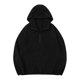 thumbnail image 2 of Sudadera con capucha para hombre, jersey liso con capucha, manga larga, polar, media cremallera, sudadera para exteriores, blusa de poliéster para hombre, 2 of 7