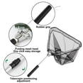 thumbnail image 4 of All in Triangular Landing Net for • Handle Mesh Net for Freshwater Saltwater Angling, 4 of 6