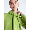 thumbnail image 4 of Free Assembly Women's and Women's Plus Cropped Crewneck Sweater with Scarf, Lightweight, Sizes XS-4X, 4 of 5