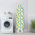 thumbnail image 3 of HELLHERO Ironing Board Cover 15x54 Inch, Eggs Print Stain Resistant Cover Heavy Duty Padded Iron Board Cover with Elastic Edge and Hook and Loop Fasteners, 3 of 5