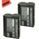 BM Premium 2 Pack de Batteries EN-EL15 pour Nikon 1 V1, D500, D600, D610, D750, D800, D800E, D810, D810A, D850, D7000, D7100, D7200, D7500 Appareil Photo Numérique de Remplacement – image 1 sur 3
