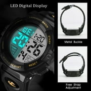 Watches for Man Digital Watches Waterproof Sport Watch with LED Backlight, Running Sports Digital Watch Gifts for Man Fathers Day Gift