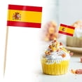 thumbnail image 1 of Country Flag Toothpicks | Cake And Burger Decorative Sticks | Flags For Themed Meals, 1 of 5