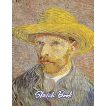 Sketch Book: Drawing Notebook for Sketching, Doodling, Writing, Art Journaling, A4 Sketchbook (Van Gogh Art Cover Vol.4), (Paperback)