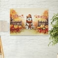 thumbnail image 2 of Happy Thanksgiving Alaskan Malamute Give Thanks Fall Beanie Scarf Welcome Horizontal Matte Canvas Poster Alaska Mal Dog Lovers Gifts Wall Art Home Decor - 00020, 2 of 5
