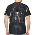 thumbnail image 2 of Game Of Thrones T Shirt 3d Printed Crewneck Graphic Short Sleeve Tees For Mens, 2 of 6