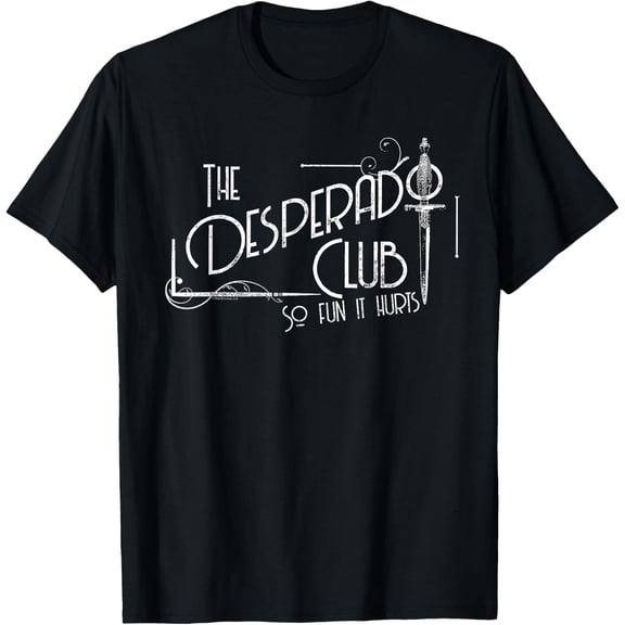 The Desperado Club Sign Sci-Fi Book T-Shirt