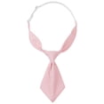 thumbnail image 1 of CORBATA PREHECHA CHIC PARA MUJERES Corbata Pequeña de Color Sólido para Uniforme Escolar Rosa Claro Talla Única, 1 of 5
