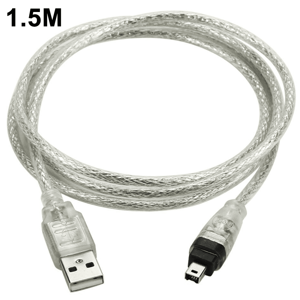USB 2.0 AM to Firewire 1394 4 Pin Cable USB USB cables Length: 1.5m 