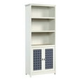 thumbnail image 6 of Sauder Cottage Road Engineered Wood 3-Shelf Bookcase in Soft White/Lintel Oak, 6 of 12