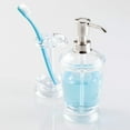 thumbnail image 2 of iDesign Franklin Soap & Lotion Dispenser Pump - Clear/Chrome, 2 of 5