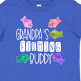 thumbnail image 4 of Inktastic Grandpa's Fishing Buddy with Colorful Fish Boys or Girls Baby T-Shirt, 4 of 5