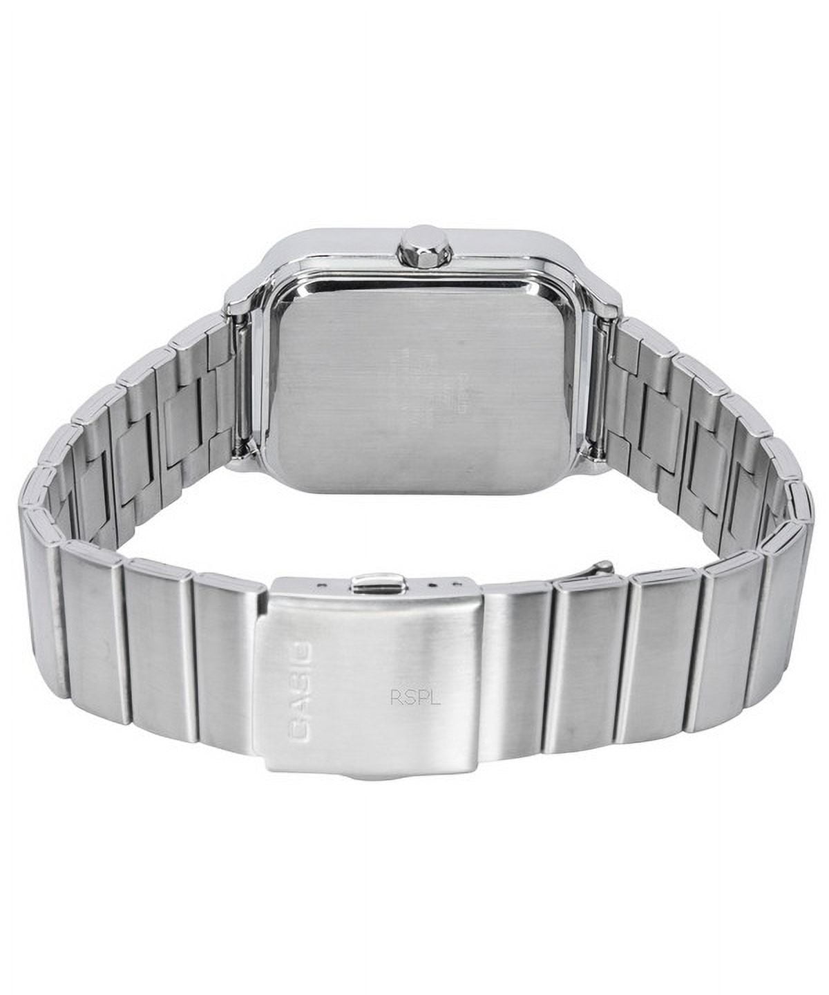 Casio Men's Analog Moon Phase Silver Dial Quartz Watch MTP Casio Men's Analog Moon Phase Silver Dial Quartz Watch MTP