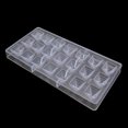 thumbnail image 1 of Bearachild Molde de chocolate Jooan, molde de decoración de postres de plástico transparente para hornear dulces de galletas y cupcakes Herramientas y accesorios para hornear No.10 Bearachild HA003626-10, 1 of 6