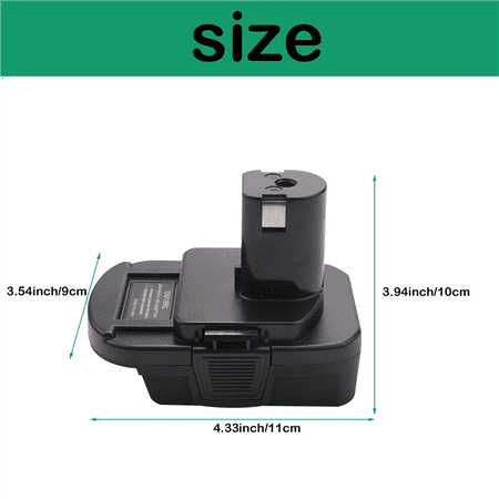 

Dm18Rl Lithium Battery Convertor Adapter For 20V/18V P108 Abp1801 Li-Ion Battery