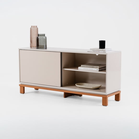 Mesa para TV Cabo Crema Loomber