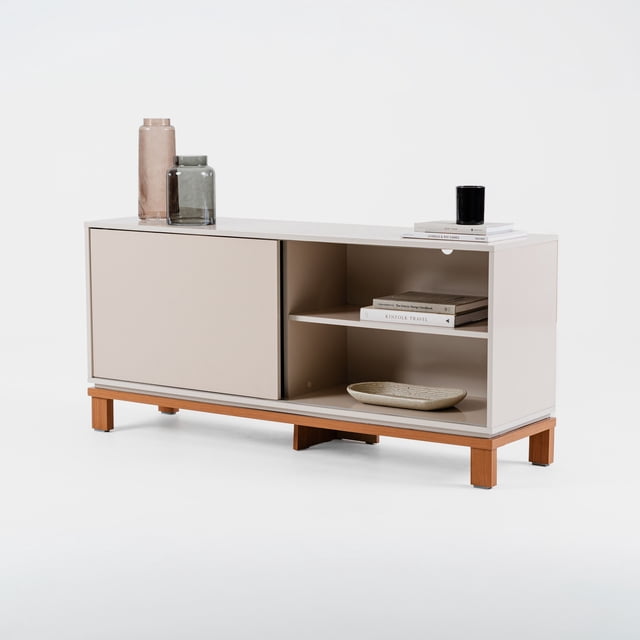 Mesa para TV Cabo Crema Loomber