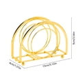 thumbnail image 3 of EGNMCR Half Tissue Tissue Box Paper High-end Napkin Kitchen Tissue Glass tissue holder, 3 of 6