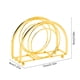 thumbnail image 3 of Soporte para cajas de pañuelos de cristal para servilletas de tamaño medio, dispensador decorativo dorado o plateado para cocina, baño, salón, 3 of 6