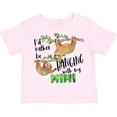 thumbnail image 3 of Inktastic Id Rather Be Hanging with My Mimi Cute Sloths Boys or Girls Toddler T-Shirt, 3 of 5