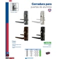 thumbnail image 2 of Cerradura En Aluminio Basico Y Doble Color Negro 20cl Lock Lock 20CL, 2 of 3