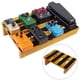 thumbnail image 4 of Tablero de pedales de guitarra de madera Pedalboard Cable antideslizante con brida para cables Pedales de pedal de bajo, se adapta SM SunniMix Tablero de efectos de pedal, 4 of 7