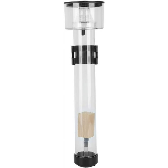 PinesC Protein Skimmer, Acrylic Fish Tank Protein Skimmer Separator with IQ5 Aquarium Separating Accessory for Fish Farming