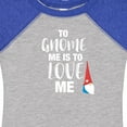 thumbnail image 4 of Inktastic Gnome Me Love Me Girls Baby Bodysuit, 4 of 5
