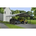 thumbnail image 3 of Arrow 20 x 20 x 9 ft Eggshell Carport, 3 of 20