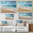 thumbnail image 4 of Designart "Scenic horizon Coastal Serenity VI" Landscapes Floater Framed Canvas Print, 4 of 7