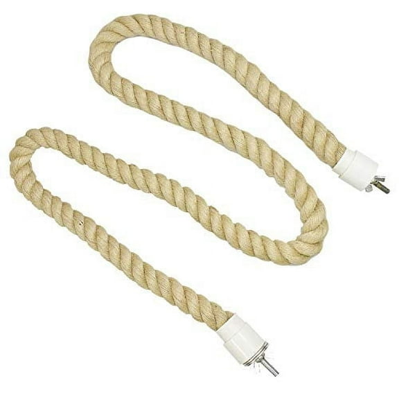 Exotic Nutrition Natural Rope (Thick) - Small Animal Cage Accessory - Sugar Glider, Squirrel, Marmoset, Parrot, Birds