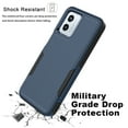 thumbnail image 7 of Ebizware Phone Case for Motorola Moto G Power 5G 2023 & Moto G 5G 2023, Heavy Duty Rugged Shockproof Case [Military Grade Drop Tested] Dual Layer Full Body Protective Cover -Blue, 7 of 7