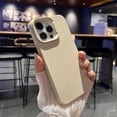 thumbnail image 4 of ML Fashion Solid Color Simple Couples Phone Case For iPhone 15Pro Max 11 12 13 14 Pro Max Candy Color Silicone Soft TPU Back Cover, 4 of 6