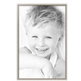 thumbnail image 2 of ArtToFrames 22" x 34" Silver Square with Beads Picture Frame, 22x34 inch Silver Wood Poster Frame (WOM-5286),  Pack, 2 of 8