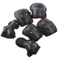 thumbnail image 1 of 6 unids/set equipo de protección para monopatín rodilleras coderas protectores de muñeca conjunto de equipo para monopatín patinaje sobre ruedas ciclismo Scooter YUNYI BRAND Deportes, 1 of 8