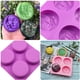 thumbnail image 3 of Moldes de silicona para jabón, molde de silicona con forma de medialuna de 4 cavidades para jabón casero, bombas de baño, arcilla polimérica, fabricación de velas con resina, 3 of 8