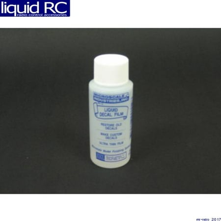- Microscale Industries MI12 Micro Liquid Decal Film 1oz