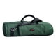 thumbnail image 2 of Estuche de viaje para trompeta, instrumento de viento, tela Oxford, impermeable y acolchado. Verde, 2 of 9