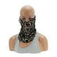 thumbnail image 1 of Ofertas únicas 1 Pc Gaiter de cuello Patrón de laberinto Máscara de bufanda con orejeras negra, 1 of 5