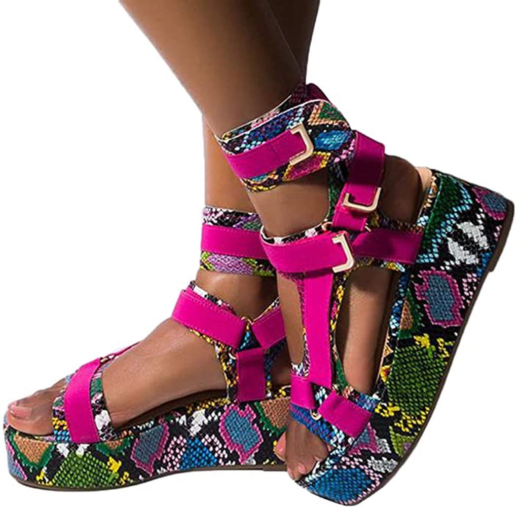 Buy > velcro strap platform sandals > in stock
