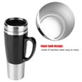thumbnail image 4 of Car Heating Cup, Electric Travel Heating Cup Stainless Steel  For Drinking For Hot Drink, 4 of 8