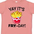thumbnail image 4 of Inktastic Yay Its Fry Day with Cute French Fries Boys or Girls Toddler T-Shirt, 4 of 5