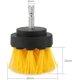 thumbnail image 2 of Xiao Hua Juego de 3 cepillos de limpieza para taladro y fregador eléctrico, multiusos, para suelos, bañeras, duchas, baños y cocinas (amarillo)., 2 of 5