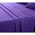 thumbnail image 2 of Juego completo de sábanas Twin - Transpirable y suave - Sábana encimera, sábana ajustable, 2 fundas de almohada - Bolsillos profundos y fácil cuidado, 2 of 6
