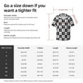 thumbnail image 5 of Lsque Nautical Anchors1 print Men's Cuban Collar Short Sleeve Shirt Summer Beachwear Casual Button Down Fashionable Vacation Leisure Shirt-Large, 5 of 7