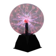 Tesla plasma Ball lamp with Plasma Light zippers