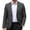 Grey Black Houndstooth, variant on COOFANDY Men's Suit Jacket Lightweight Breathable Casual Sport Coat Blazer Two Button